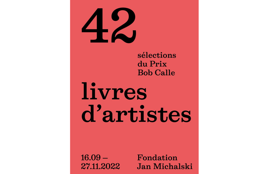 Affiche de l'exposition de la Fondation Jan Michalski