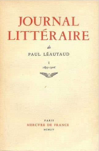 Journal littéraire volume 1: 1893-1906