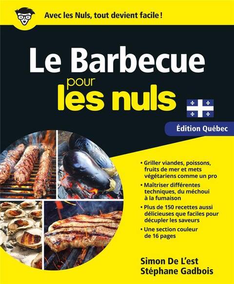 Le Barbecue Pour les Nuls, Ed. Quebec