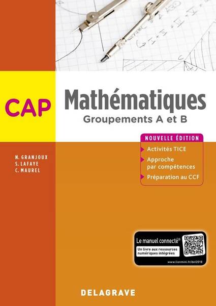 Mathematiques ; Groupement a et B ; Cap ; Pochette Eleve