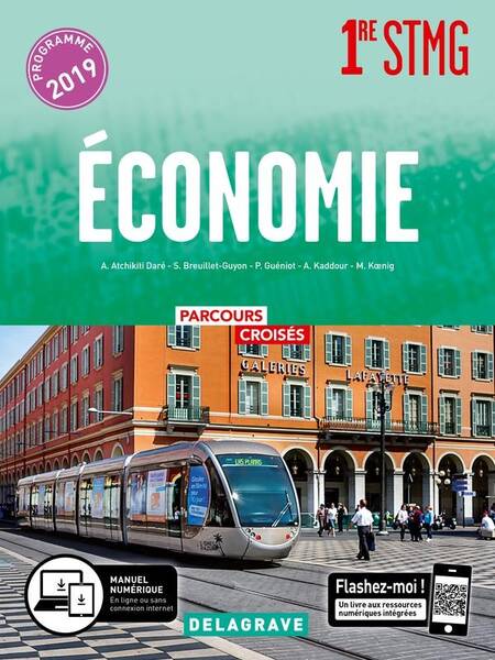 Parcours Croises ; Economie ; 1re Stmg ; Manuel Eleve (Edition 2019)