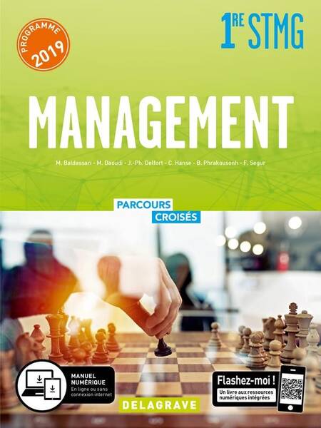 Parcours Croises ; Management ; 1re Stmg ; Manuel Eleve (Edition 2019)