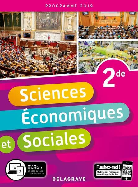 Sciences Economiques et Sociales (Ses) 2de (2019) - Pochette Eleve