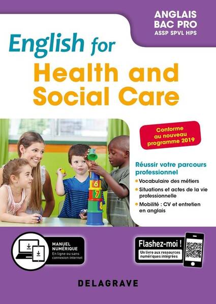 English For Health And Social Care: Anglais Bac Pro; Pochette Eleve