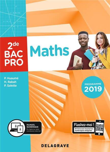 Maths ; 2de, Bac Pro ; Pochette Eleve (Edition 2019)