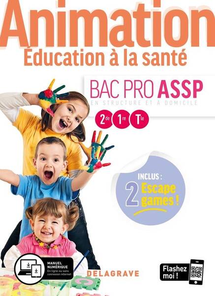 Animation Education a la Sante; Bac Pro Assp 2de 1re Tle; Pochette