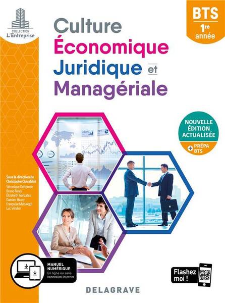 L Entreprise; Culture Economique, Juridique et Manageriale Cejm; Bts