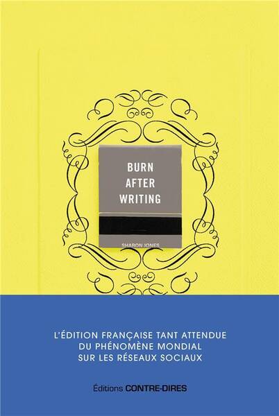 Burn After Writing (Jaune) - l'Edition Francaise Officielle
