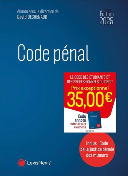 Code penal 2025