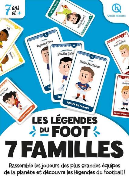 7 familles : les légendes du foot