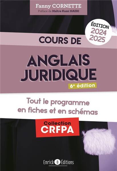 Cours D Anglais Juridique: Grammaire et Introduction au Droit du