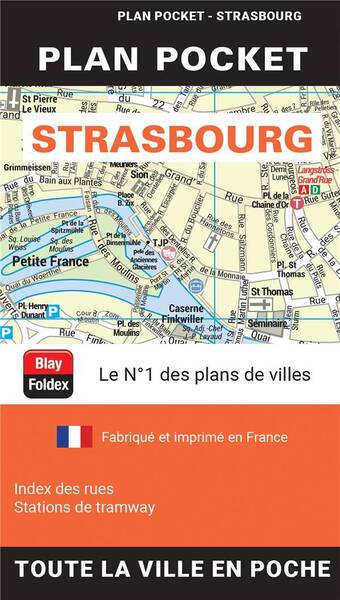 Strasbourg : Plan Pocket (Edition 2024)