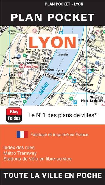 Lyon : Plan Pocket (Edition 2024)