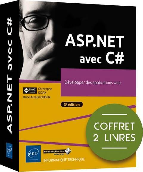 ASP.NET avec C# : Développer des applications web (coffret 2 livres)
