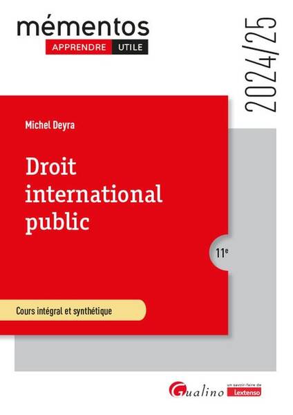 Droit International Public Cours Integral et Synthetiquepour