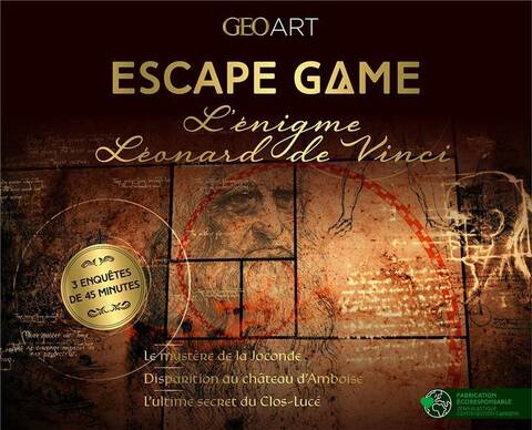 ESCAPE GAME : L'ENIGME LEONARD DE VINCI