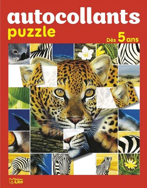 Autoco Puzzle Animaux Panthere