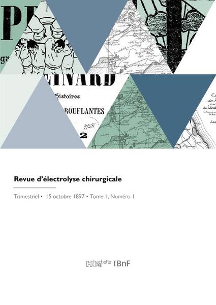 Revue d electrolyse chirurgicale