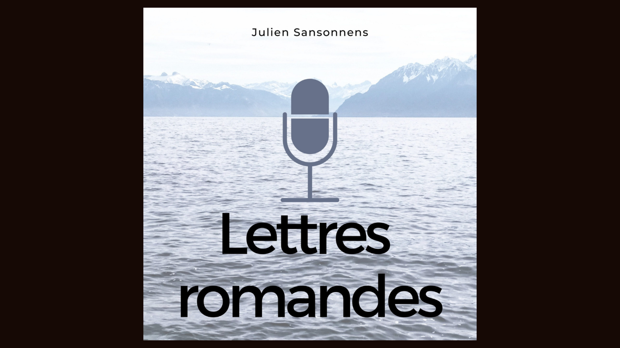 Logo du podcast littéraire Lettres romandes