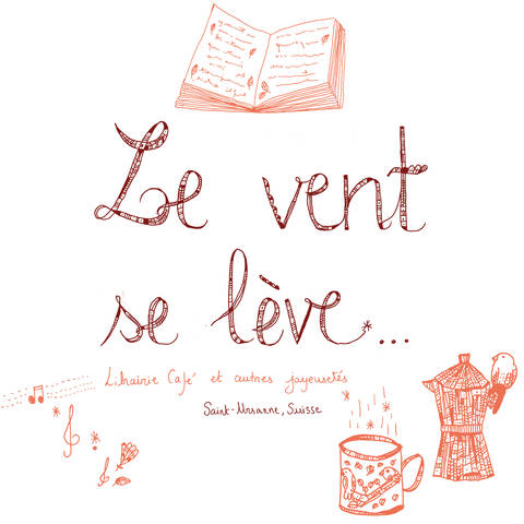 Logo de la librairie Le Vent se lève