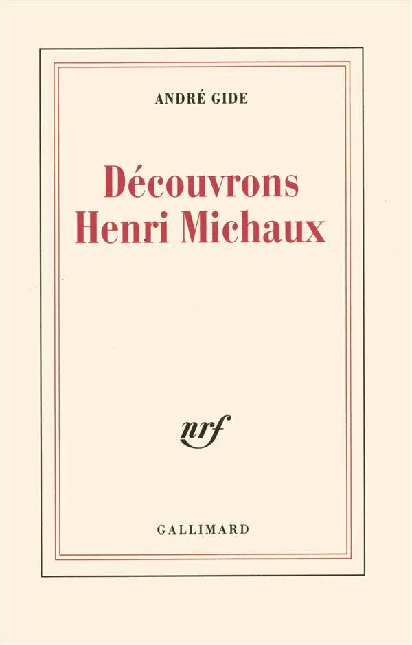 Découvrons Henri Michaux