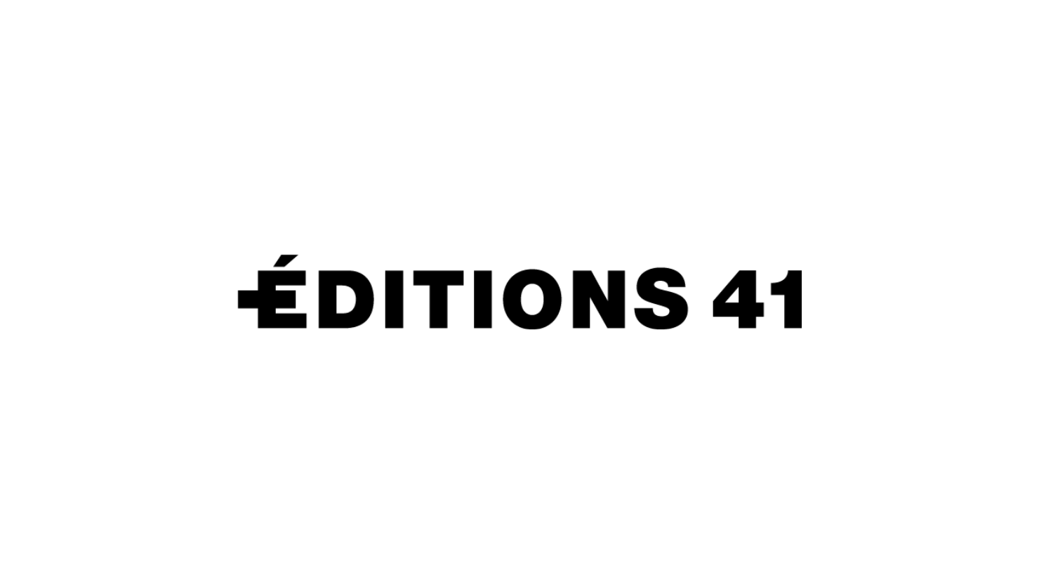 Logo des éditions 41